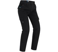 PMJ Electra Ladies Motorcycle Jeans, black, size 30 for Women
