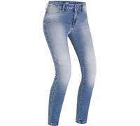PMJ Ginevra Ladies Motorcycle Jeans, light blue, size 26
