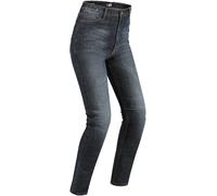 PMJ Sara Ladies Motorcycle Jeans, blue, size 34 for Women