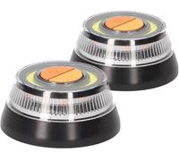 PMK GRUPO - Light V16 Holomoged DGT | Emergency Car Light Accident [Visibility 1 Km] or Flashlight with Magnetic Base or Hook for Simple Activation IDIADA PC20100269-2 Units