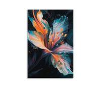 PMLBAOUS Watercolor Flowers Wall Art Canvas Poster Prints,Beautiful Flower Paintings Print Poster on Canvas Aesthetic Wall Decor for Home Room Offices Artwork 20x30inch(50x75cm)