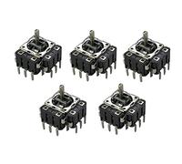 PMMCON 5 PCS FJ06K-S Small Joystick with Switch Potentiometer B10K