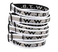 Pmormyy 6PCS WWJD Bracelet Pack for Women Men, Christian Jesus Wristbands, Adjustable WWJD Bracelets Bulk What Would Jesus Do Bracelet, One Size, Polyester Fibre, no gemstone
