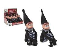 PMS 12" LONG LEG BLACK (FEMALE/GIRL) ADULT SOFT BODY VINYL FACE ELF 12PC D