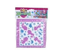 PMS 321016 2 Ply Mermaid Napkins, Pack of 24