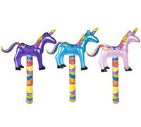 PMS 3AST 28" INFLATABLE UNICORN BASHER STICK. PP BAG & INSER