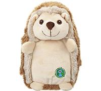 PMS 443230 Planet Eco Plush Hedgehog -Cute Hedgehog Stuffed Animal Plush, White and Brown - 12" - (Pack of 1) - Ideal for Kids' Birthdays, Holidays, and Special Occasions