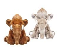 PMS 443297 Assorted Colours Premium Woolly Mammoth (30 cm) 1 Pc. -Luxurious Stuffed Toy, Perfect for Hugging, Playtime, Nursery Decor, & Gift for Kids & Animal Lovers, Multicolor