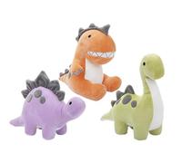 PMS 471376S Dinosaurs Fill Plush Toy-60cm, 1 Piece (3 Assorted Designs: T-Rex, Diplodocus, Stegosaurus) -Super Soft & Cuddly with Embroidered Features, for Kids, Multicolor