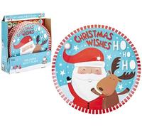 PMS 505086 Melamine Plate | Christmas Design | 1 Pack-27.9 Accessory, Mix Color