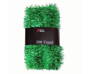 PMS 50FT X 2" APPLE GREEN TINSEL W/WRAP AROUND PVC COATED CA