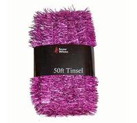 PMS 50FT X 2" BABY PINK TINSEL W/WRAP AROUND PVC COATED CAR