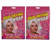 PMS 55X22CM MICROFIBRE AFTER SHOWER HAIR WRAP HANGING C/BOX