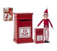 PMS 6"H X 4"W 2.5"D POLYSTONE ELF POST BOX IN PVC COATED BOX