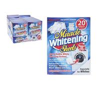 PMS 825012 Miracles White Clothes Booster, 20 Sheets