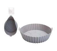 PMS 839273 Air Fryer Silicone Liner (18cm X 16cm X 4.5cm) -Perfect Fit for Healthy Cooking & Crispy Results-1 Pc