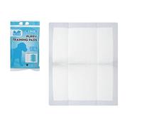 PMS 879043 Puppy Training Pads | 40cm X 50cm | Pack Of 6 Accessory, White