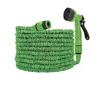 PMS 952016 Expanding Hose With 7 Dial Spray Gun 15m/50ft | 1pc. Accessory, Green