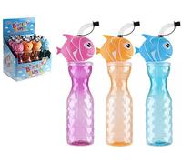 PMS COLOURED FISH BOTTLE 500ML 3 ASSORTED, Pink, 833090