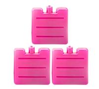 PMS Cooler Ice Block | Cool Pack Food Storage | 3 Pack Berry Pink
