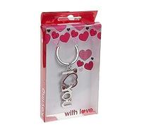PMS DELUXE I LOVE YOU KEYCHAIN IN COLOUR PRINT PVC BOX 24PC