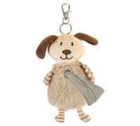 PMS Dog Poo Bag Holder Plush Keyring Grey 15Cm With 20 Bags