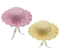 PMS EASTER BONNET WITH 2ASSTD COL RIBBON AND LARGE HANG TAG