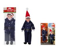 PMS Elves Behaving Badly Elf Doll Dress Up Outfit Christmas Novelty Accessory Police Costume