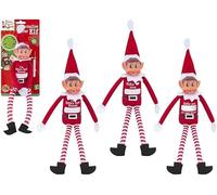PMS Elves Behaving Badly Personalise Your Own Elf Doll with Pen Toy Christmas Festive Novelty Xmas Gift Kids 30cm