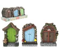 PMS International 1 x FAIRY Garden 15cm SECRET DOOR Plaque DECORATION, 1 Selected at random!