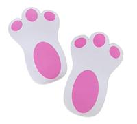 PMS International Easter Egg Hunt Accessories and Games - 6 Pk Large Bunny Footprints