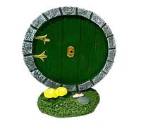 PMS International Enchanted Fairy Door and Stand Set - Green Round Door
