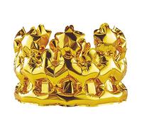 PMS International Novelty Inflatable Gold Crown - Father's Day or Birthday fun dress up