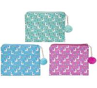 PMS Llama Love Medium Purse with Pompom - Assorted Colours X1