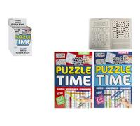PMS Mind Maze A4 Puzzle Time Books, Crossword Sudoku Wordsearch - Set of 2