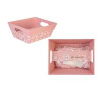 PMS Mother’s Day Mini Gift Hamper Set - Pink Gift Box with Shredded Paper, Cello Wrap & Ribbon - Create Your Own Thoughtful Mother’s Day Hamper - 23.5 x 18.5 x 9 cm