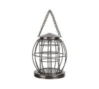 PMS Ornate Metal Fat Ball Bird Feeder Black 15Cm