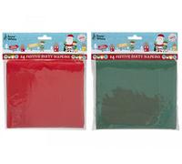 PMS Pack Of 24 2Ply Christmas Napkins