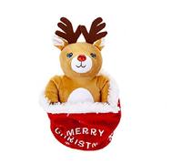 PMS Peekaboo Christmas Animated Dancing Dual Toy - Reindeer