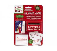 PMS Santa's 24 Daily Christmas Cards With Envelopes & Letter Box