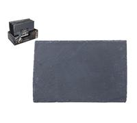 PMS Slate Stone Rectangular 30x20cm Food Presentation Serving Board Tray (1)