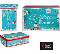 PMS Small Christmas Eve Gift Box Festive Character Design Presents Box - 17 x 26.5 x 8.5cm