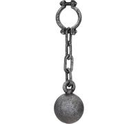 PMS VFM - Ball & Chain Halloween World Book Day Fancy Dress Accessory - Spooky Shackle Halloween Prisoner Pirate Convict Costume Fun Party Prop Detailed Prison Jail Decoration - Haunted House
