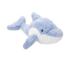 PMS VFM - Blue Dolphin 40cm Eco Friendly Toy - Super Soft Cuddly Ocean Animal Fluffy Plush With Embroidered Eyes Made From 100% Recycled Material - Your Planet