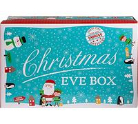 PMS VFM - Christmas Eve Box Blue Character - Mini, Elf Delivery Box, Favour Boxes, Table Favours for Xmas, Christmas Eve Boxes Empty, Small Gifts, for Kids, Adults