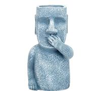 PMS VFM - Easter Island Quiet Planter - Speak No Evil - 12" Zen Garden Ornament