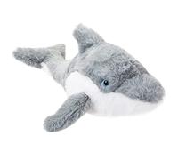 PMS VFM - Grey Dolphin 30cm Eco Friendly Toy - Super Soft Cuddly Ocean Animal Fluffy Plush With Embroidered Eyes Made From 100% Recycled Material - Your Planet