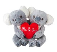 PMS VFM - Koala Valentines Soft Toy You and Me Couple Koala Plush Toy 20cm X 18cm