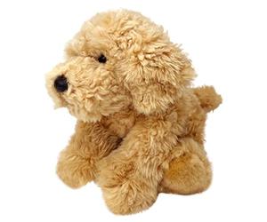 PMS VFM - Labradoodle Dog Soft Toy Plush Teddy, Cavapoo, Labradoodle, Cuddly Teddy Bear Premium - 30cm - Biscuit
