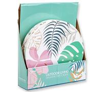PMS VFM - Tropical Melamine 11" Plate Pack of 6 - Outdoor Living